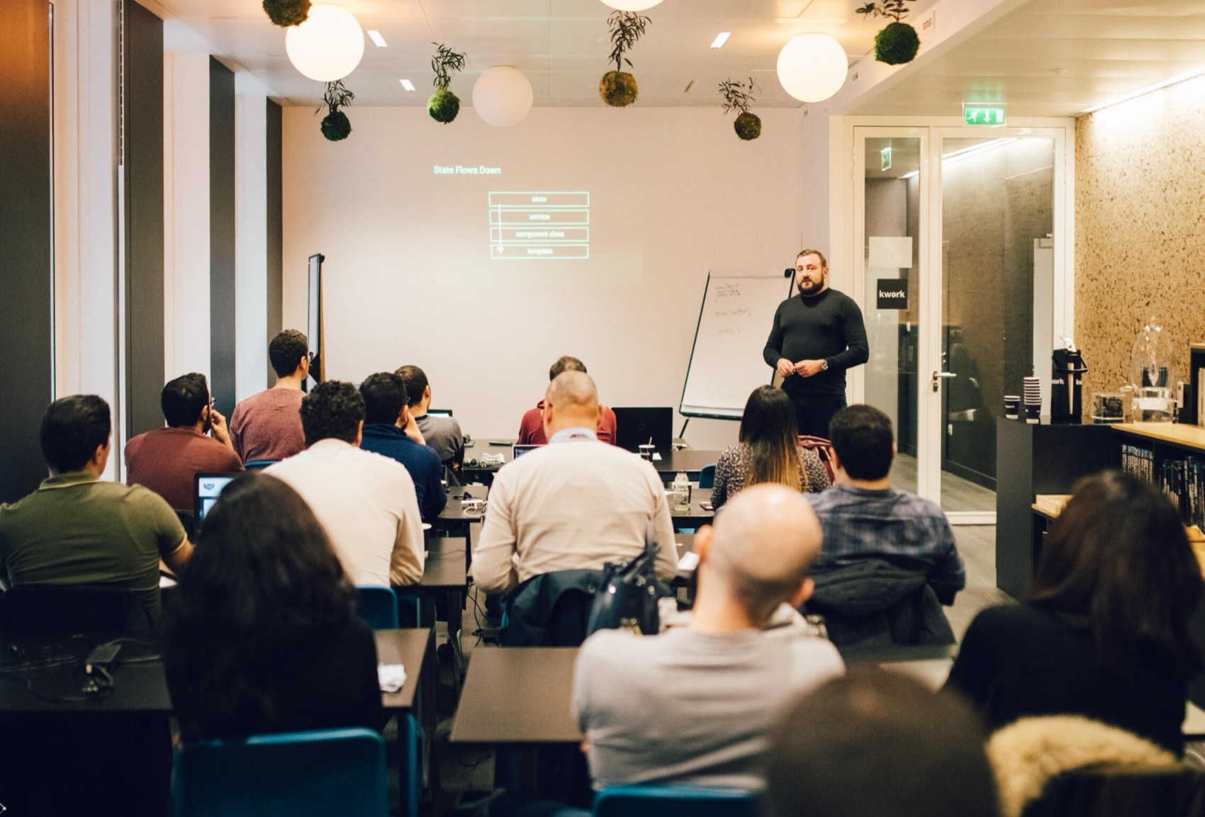 Technical talk and training